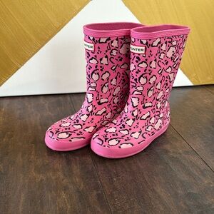 Kids Hunter rain boots size 11/12